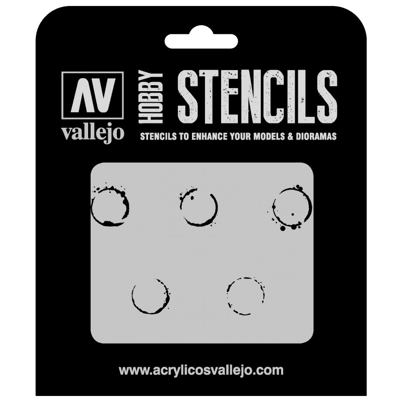 Plantilla: Marcas de bidones de aceite (1/35). Plantilla: Marcas de bidones de aceite (1/35).