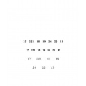 Plantilla: Numerales soviéticos WWII (1/35).