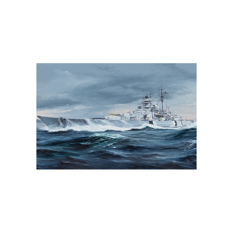 Acorazado alemán Bismarck.