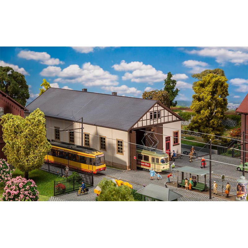 Light railway engine shed. Light railway engine shed.