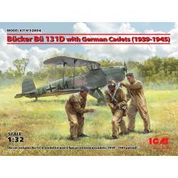 Bücker Bü 131D con cadetti tedeschi.