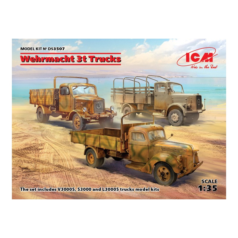 Set de camiones alemanes.