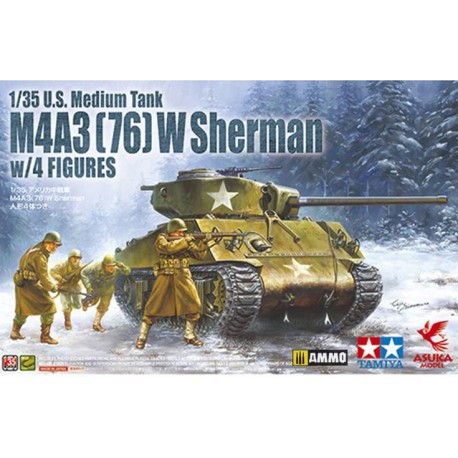 M4A3(76) Sherman. Battle of Bulge.