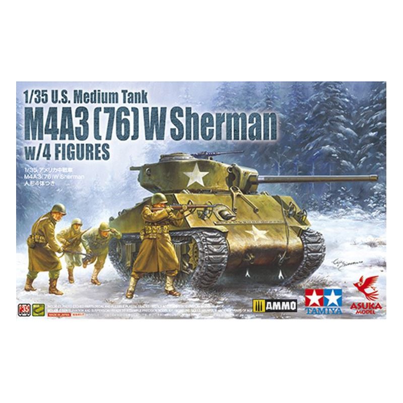 M4A3(76) Sherman. Batalla de las Ardenas.