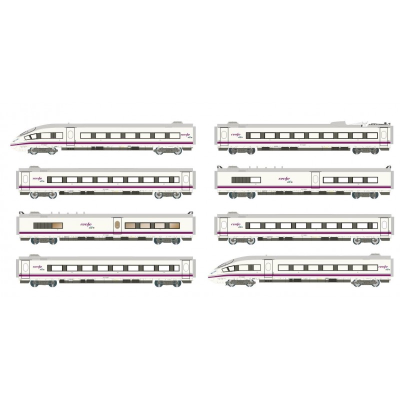 AVE S-103, RENFE. Set de 8 unidades. AVE S-103, RENFE. Set de 8 unidades.