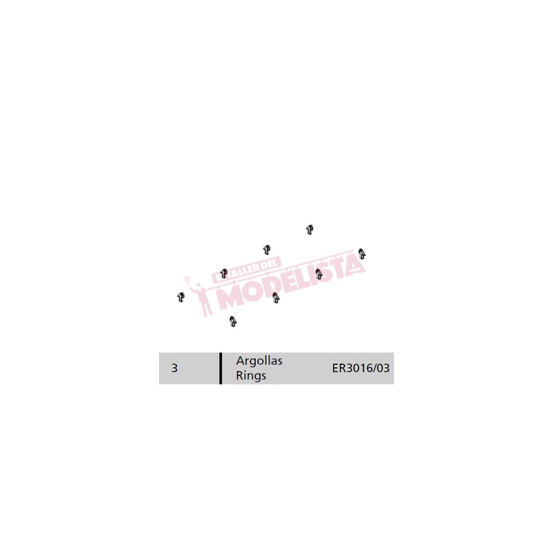 Argollas para 7200/7500 RENFE.