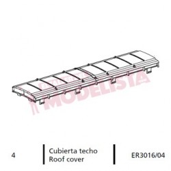 Cubierta de techo para 7200 RENFE.