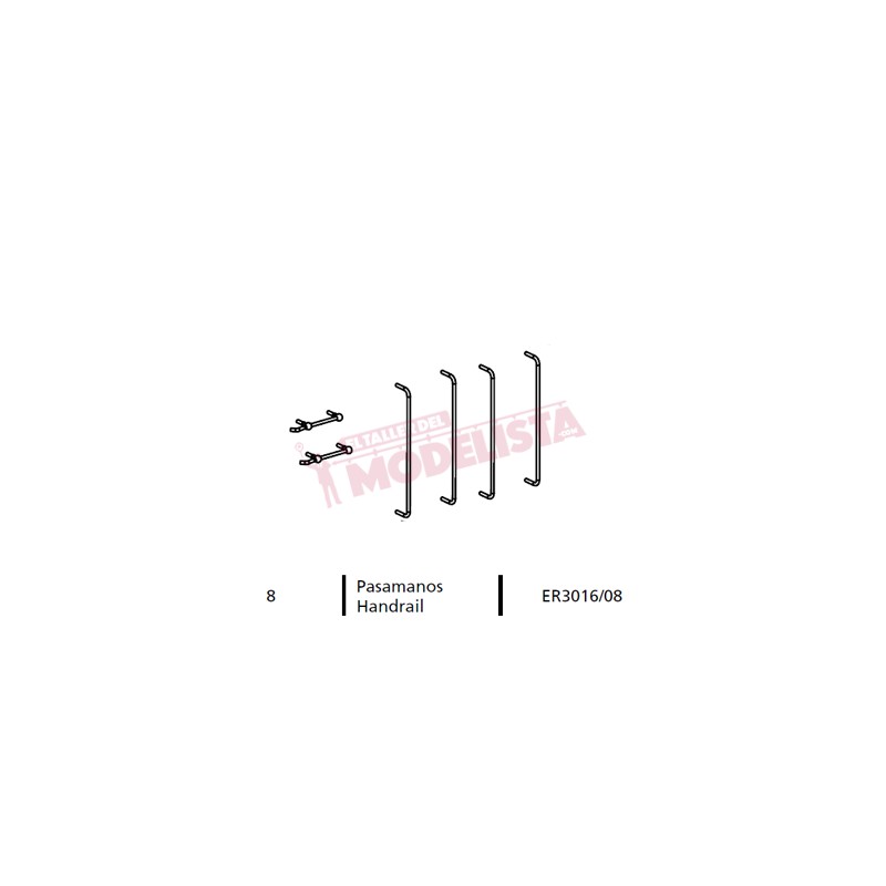 Pasamano para 7200 RENFE.