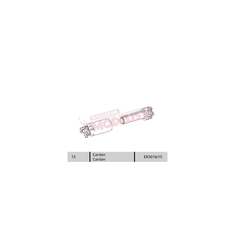 Cardan for locomitve 7200 RENFE.