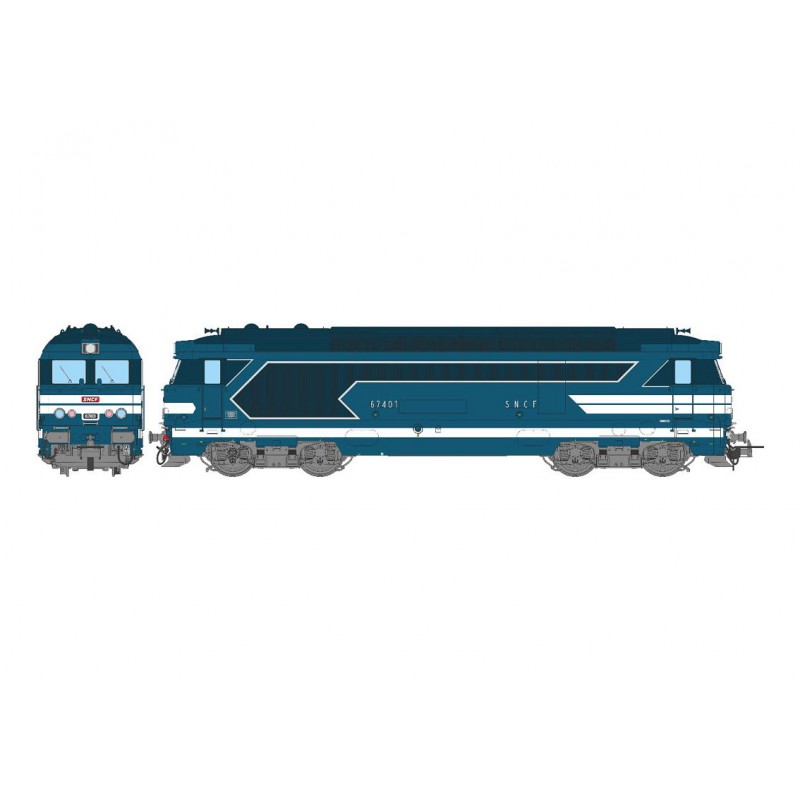 Locomotive BB 67401. Sound & steam. Locomotive BB 67401. Sound & steam.