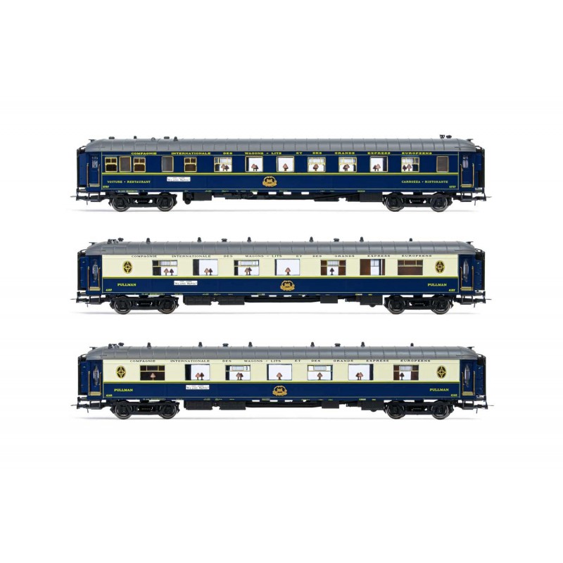 Set de 3 coches Pullman.