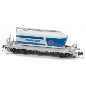 Cement wagon Transfesa, RENFE. Grey-blue.