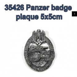 Plaque de bouclier Panzer.