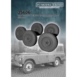 Roues lestées Land Rover.