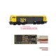 Sound decoder for RENFE 321, 6 pins. D&H