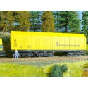 Vagón limpiador del tercer rail. AC.