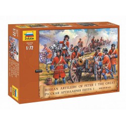 Artillerie russe de Pierre Ier « Le Grand ».