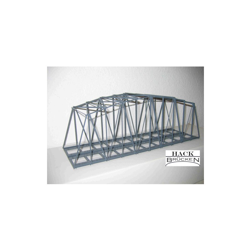 Puente de hierro, doble vía.
