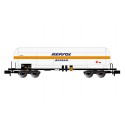 Vagón cisterna de bogies "Repsol", RENFE.