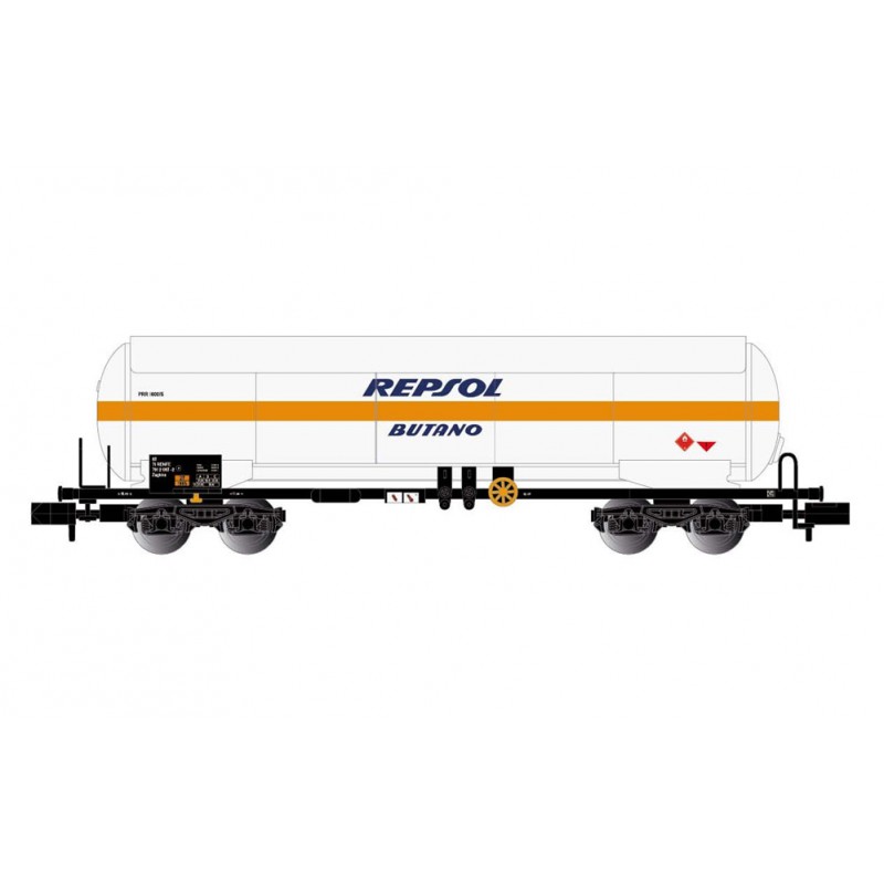 Tank wagon "Repsol", RENFE. Tank wagon "Repsol", RENFE.
