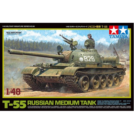 T-55, tanque medio ruso.