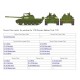 T-55, tanque medio ruso.