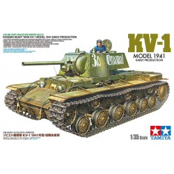 Erster sowjetischer schwerer Panzer KV-1, Mod 1941.
