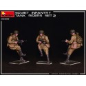 Soviet infantry tank riders. Set 2.