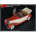 Car travellers. 30s-40s. Car travellers. 30s-40s.