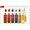 Bombonas de gas butano y propano.
