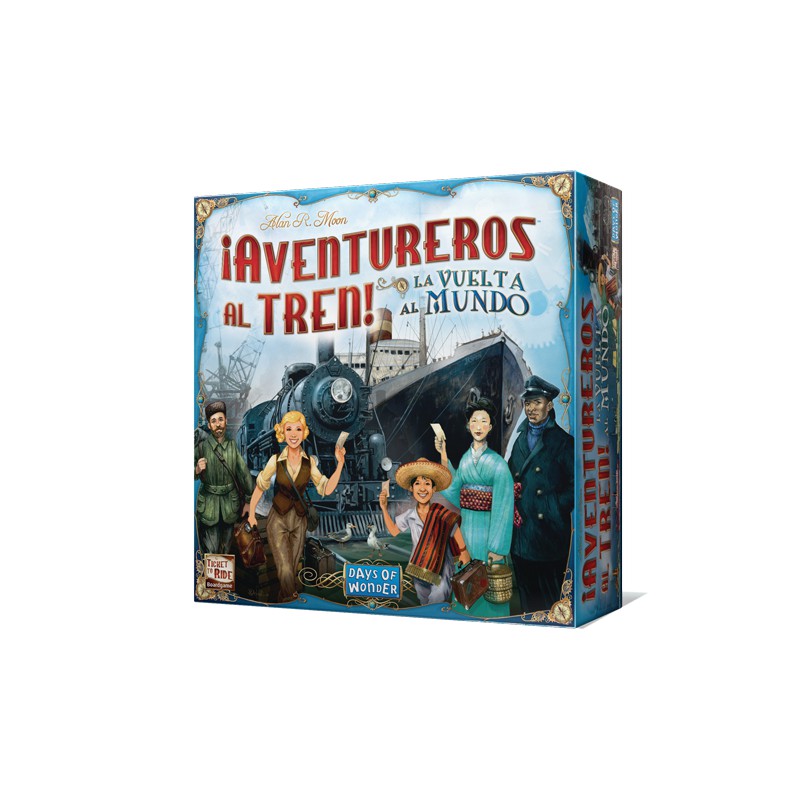 Aventureros al tren. La vuelta al mundo.