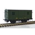 Furgón de madera DV61220, RENFE. Furgón de madera DV61220, RENFE.