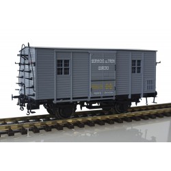 Wooden van DV61226, RENFE. "Tren obrero".