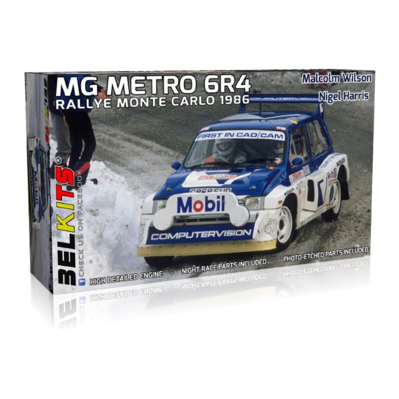 MG Metro 6R4, Rally de Montecarlo (1986).