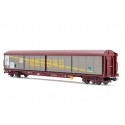 JJPD sliding door wagon, RENFE. Paquete Expres.