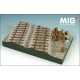 Base para diorama de ferrocarril . MIG 72-354