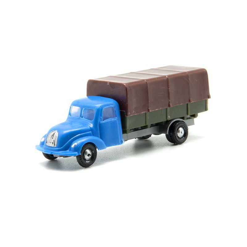 Camión Magirus con toldo.