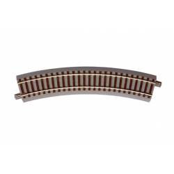 Gebogene R2-Schiene. 358 mm.