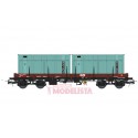 Wagon CP Sgs, with "SOCARMAR" containers.