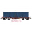Wagon CP Sgs, with "MEDWAY" containers.