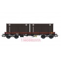 Wagon CP Lyv, with "SADOMAR" containers.