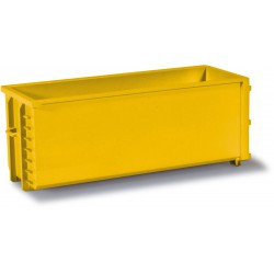 Conteneur jaune.