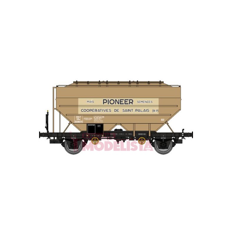 Vagones cerealeros Richard "Pioneer.", SNCF.