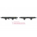 Set flat wagons, Hv 6592 + 6181.