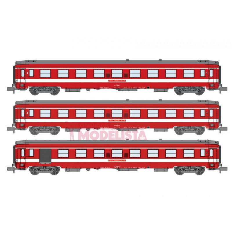 Le Capitole: Set de coches, SNCF. Le Capitole: Set de coches, SNCF.