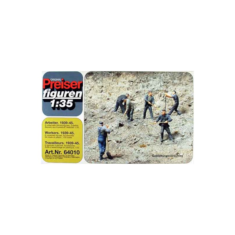 Workers. PREISER 64010 Workers. PREISER 64010