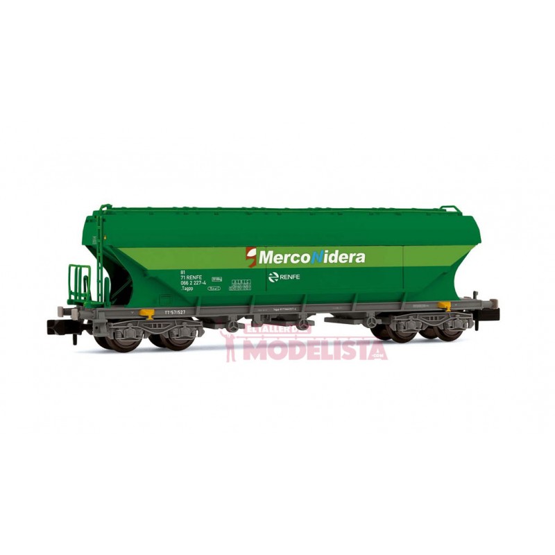 Hopper wagon TT5 MercoNidera, RENFE. Hopper wagon TT5 MercoNidera, RENFE.