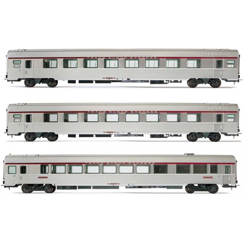 3-unit pack “TEE L’Arbelete”, SNCF. 3-unit pack “TEE L’Arbelete”, SNCF.