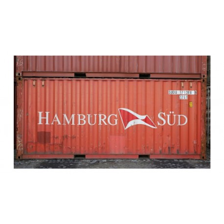 Contenedor 20' DV ''Hamburg SÜD''.