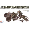 Cañon antitanque alemán de 37 mm. TAMIYA 35035
